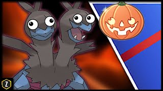 Zweilous is CORE BREAKING Halloween Cup Teams  Pokémon GO Battle League [upl. by Krilov]