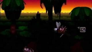 Donkey Kong Country  101 Walkthrough Part 15  Orangutan Gang [upl. by Adnala]