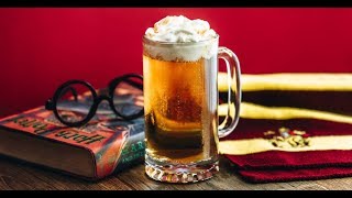 Harry Potter Butterbeer Cocktail Recipe  Liquorcom [upl. by Drus]