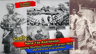 Yaa Asantewaa joining Otumfuo Asantehene in prison after her arrɛst 1902details from 18881931… [upl. by Leirbag]