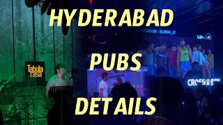 Hyderabad pubs details hyderabadvlog [upl. by Flita]