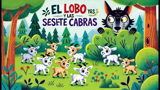 El lobo y las siete cabras  Cuentos de Hadas Españoles  Spanish Fairy Tales [upl. by Maryly]