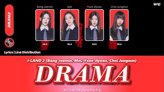 ILAND 2  DRAMA Lyrics and Line Distribution  Original  aespa [upl. by George]