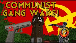 We did gang warfare in our Communist Commune in minecraft part 2 [upl. by Madox629]