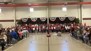 Pinecrest Elementary 3rd Grade Veterans Program 2024 [upl. by Avah786]