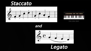 Staccato and Legato What they Look Like and How to Play Them [upl. by Petigny]