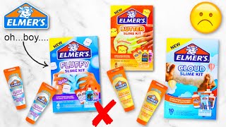 NEW Elmers Slime Kits Honest Review Is it worth it 🤐 [upl. by Greenland314]