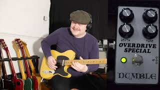 New British Pedal Company Dumble® Overdrive Special Pedal Demo Blackface and Silverface [upl. by Uehttam]