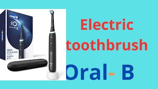 OralB iO Series 10 Rechargeable Electric Toothbrush with Visible Pressure Sensor to Protect Gums [upl. by Scheider638]