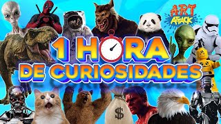 1 HORA de DATOS CURIOSOS y COSAS QUE NO SABÍAS ⏰🧠🤯 [upl. by Atsyrhc]