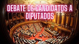 El INCREIBLE DEBATE de los candidatos a DIPUTADOS DEL GRUPO DE DIFUSIÓN [upl. by Erminie]