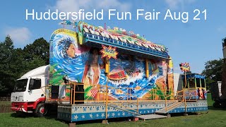 Huddersfield Fun Fair Greenhead Park Full walk around August 2021 [upl. by Ravid487]