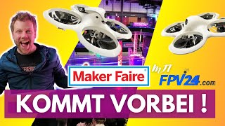 Maker Faire HANNOVER mit FPV24 amp Attraktor eV Hamburg [upl. by Hogan910]