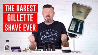 The RAREST Gillette Shave Ever 1940s Techmatic Prototype Injector Razor [upl. by Assehc]