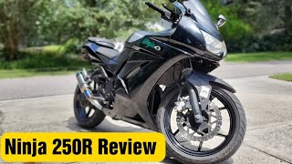 Kawasaki Ninja 250R 0812 Review ITS AWESOME [upl. by Gnilrad]