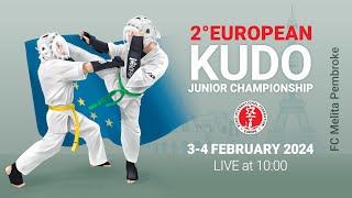 2nd European Kudo Junior Championship  DAY ONE [upl. by Judenberg]