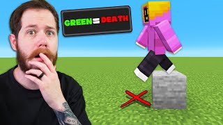 Minecraft But If I Touch Green I Die [upl. by Bary]