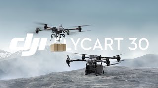 Introducing DJI FlyCart 30  DJI Delivery [upl. by Rufena]