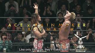 Hiroshi Tanahashi vs Kazuchika Okada Live in English on NJPW World [upl. by Navak]