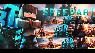 Minecraft Banner Speedart  Arterys 104 ftEmerald [upl. by Anairdna736]