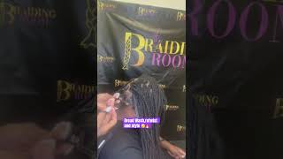 Dread Retwist and style dreadlocks youtubeshorts Flyhigh RHQ 🕊️ [upl. by Ardnu]