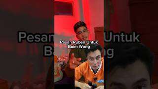 Ruben Ikut Beri Pesan Untuk Baim rubenonsu baimwong [upl. by Siraf]