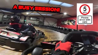 Making The Most Of A Busy And Slow Session  TeamSport Sheffield Go Karting [upl. by Derdle]