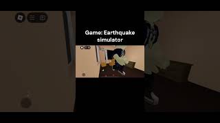 Earthquake simulator roblox shorts song [upl. by Ano]