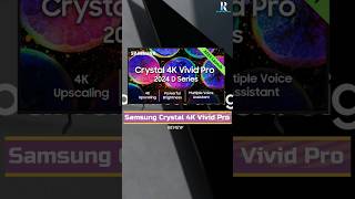 Samsung Crystal 4K Vivid Pro TV Review  Best TV 2024 shorts tv ledtvsale deals 4k samsung [upl. by Carlisle]