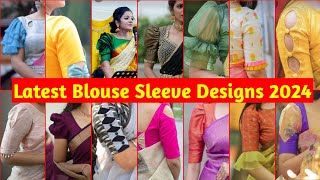 blouse designs 2024blouse sleeve designsblouse sleeves designs 2024blouse designs new model [upl. by Anayd]