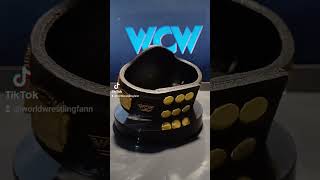 WCW World Heavyweight Championship 1992 Mini Belt wcw worldchampionshipwrestling wrestling [upl. by Adnahcir]