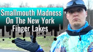 Tips For Late FallEarly Winter Bass Fishing  Smallmouth Madness On Otisco Lake Finger Lakes NY [upl. by Leunam333]