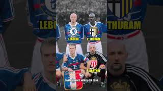 France World Cup 1998 bintangbola shortsfeed [upl. by Arol]