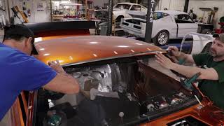 1969 1970 Mustang Windshield Installation [upl. by Monk]