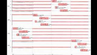 Penderecki  Threnody Animated Score [upl. by Shult400]