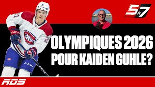 Kaiden Guhle rêve aux Olympiques de 2026 avec le Canada [upl. by Eilegna]