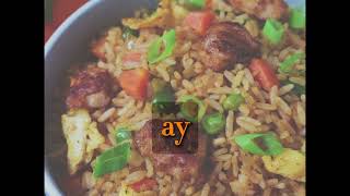 Lew sid  Fried Rice Visual lyrics  Chinese lyricsvideo share food forex chinatown [upl. by Klockau]