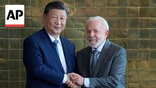 Brazil’s President Lula and Chinas Xi Jinping comment on Ukraine and Gaza [upl. by Aivatnohs630]