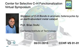 CCHF VS 11  Prof Stoltz Silylation of C–H bonds in aromatic heterocycles [upl. by Astrahan]