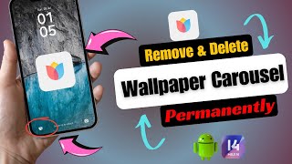 How To Permanently Remove Wallpaper Carousel [upl. by Rusel]