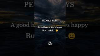 is that true good people get hurted💔😩shorts quotes quotesstatus [upl. by Ahswat537]