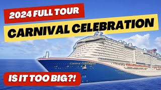 Carnival Celebration 2024 Full Ship Tour  Bonus Tips amp Secrets [upl. by Sneed]