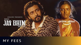 Whats Suriyas fees  Jai Bhim Movie Emotional Scene  Amazon Prime Video [upl. by Marella597]