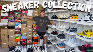 MY ENTIRE SNEAKER COLLECTION 100 PAIRS [upl. by Joy]