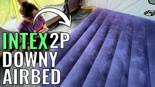 Intex Classic Downy Airbed Full Size Full Review [upl. by Scholem]