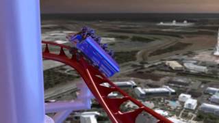 SkyscraperWorlds Tallest Roller Coaster Ride Footage [upl. by Eedya]