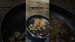 Baby corn chilli recipe 😋amarosei kitchen babycornrecipes babycornchilli [upl. by Persons]