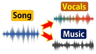 How to Separate Music and Vocals from any Song Quickly in Free [upl. by Jeggar]