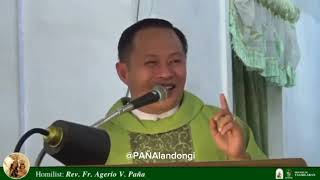 September 82024 HOMILY OF REVFRAGERIO PAÑA [upl. by Yadroc]