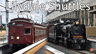 Skyrail Steam and Rattler to Lilydale  Steamrail  Lilydale Shuttles  K153 amp Taits [upl. by Nylaehs]